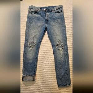 Levi's Blue Slim Fit Vintage Wash Jeans